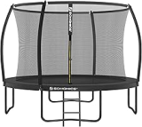 25 % rabatt – SONGMICS Studsmatta 305 cm d, Trädgårdstrampolin…